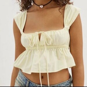 BNWT Princess polly yellow cami top (M)